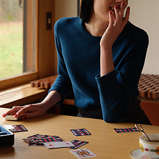 Set of 2 H Tissage bridge playing cards | Hermès Mainland China